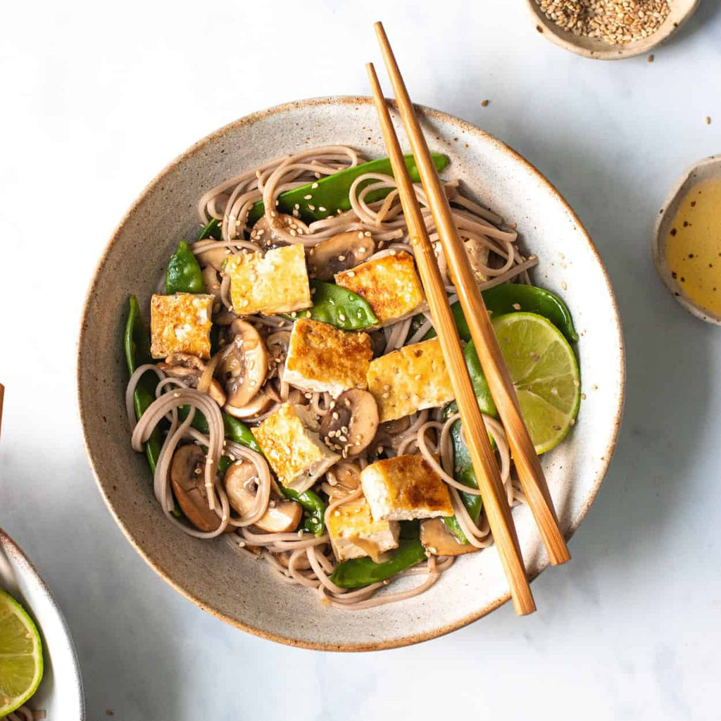 Mushroom & Tofu Stir Fry – Serves 3-4